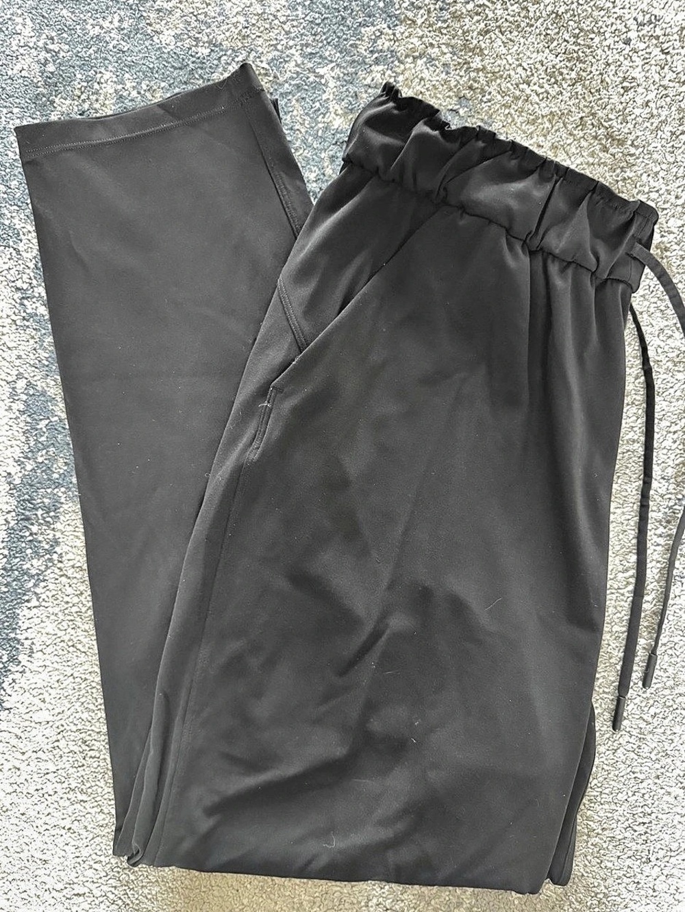 Lululemon Keep Moving Pant 7/8 High Rise Black Size 10